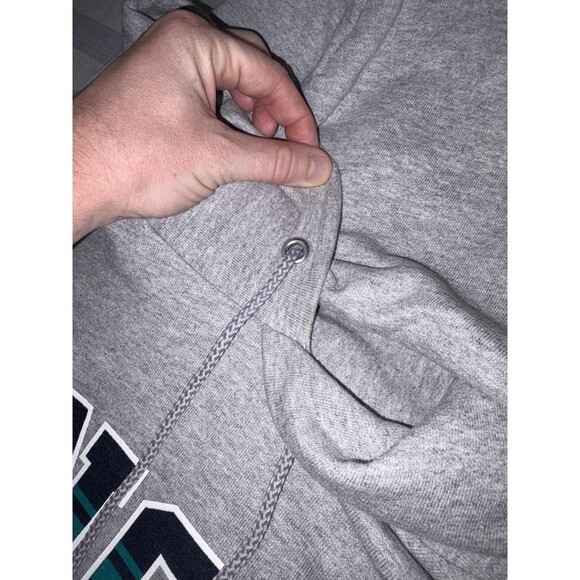 UNC Wilmington UNCW Seahawks Champion Hoodie Sweatshirt Women's Small Gray - Picture 9 of 10